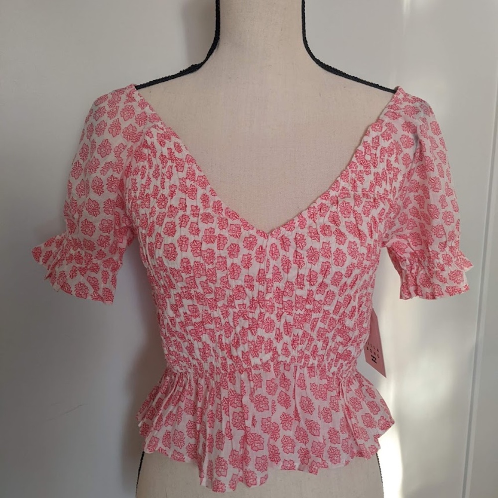 billabong floral top large